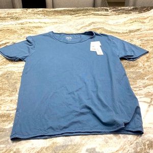 Zara Blue mens large t shirt O Neck